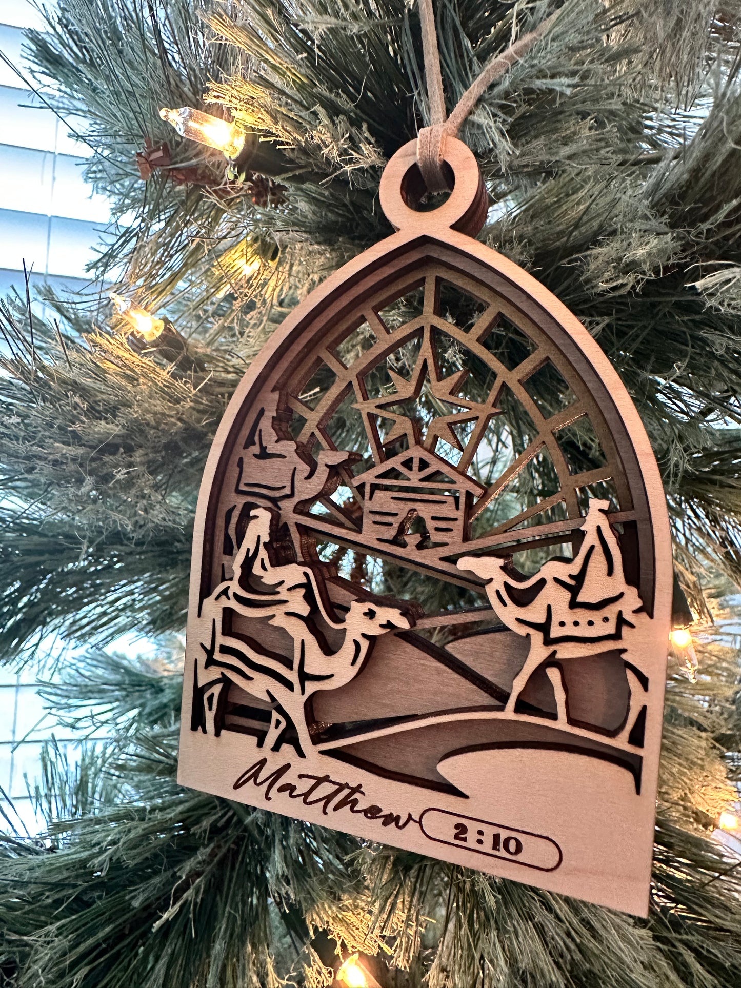 New Vision Christmas Brunch Ornament 2024 - Wise Men (Matthew 2:10)