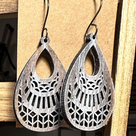 Intricate Boho Teardrop Earrings